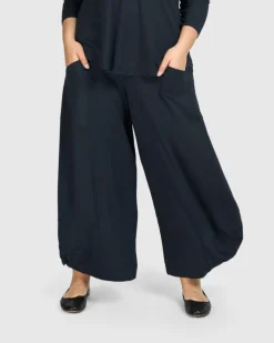 Women Alembika Pants & Skirts<Essential Punto Pockets Pants, Ocean