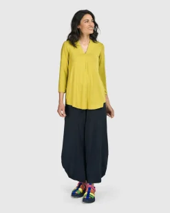 Women Alembika Pants & Skirts<Essential Punto Pockets Pants, Ocean
