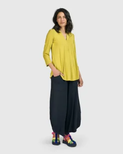 Women Alembika Pants & Skirts<Essential Punto Pockets Pants, Ocean