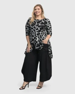 Women Alembika Pants & Skirts<Essential Punto Pockets Pants, Black