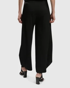 Women Alembika Pants & Skirts<Essential Punto Pockets Pants, Black
