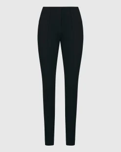 Women Alembika Plus<Essential Slim Pants, Black