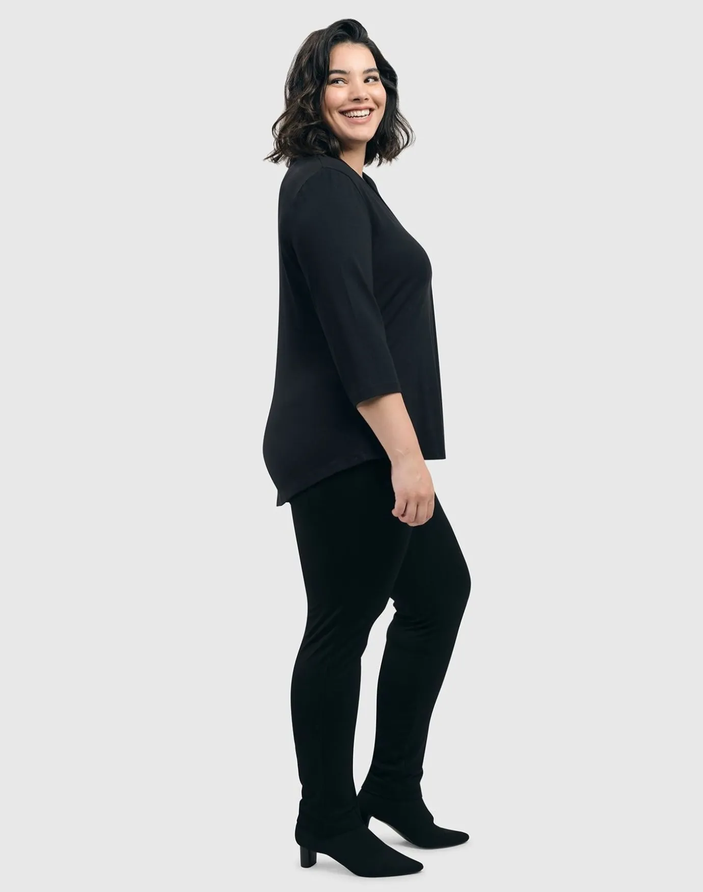 Women Alembika Pants & Skirts<Essential Slim Pants, Black