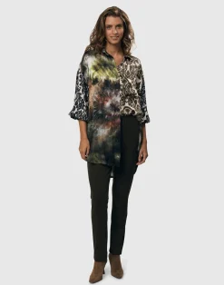Women Alembika Plus<Essential Slim Pants, Woods