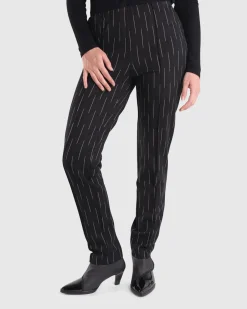 Women Alembika Pants & Skirts<Essential Slim Pants, Zigzag