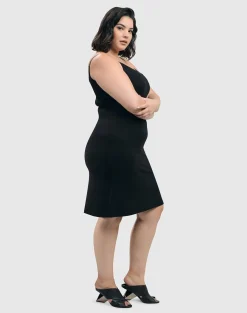 Women Alembika Dresses<Essential Slip Dress, Black