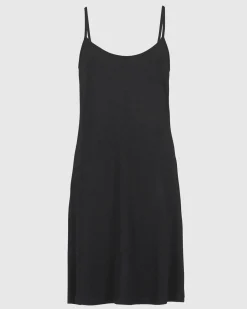 Women Alembika Dresses<Essential Slip Dress, Black