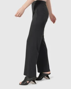 Women Alembika Plus<Essential Straight Leg Pants, Charcoal