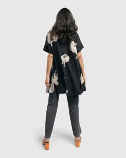 Women Alembika Pants & Skirts<Essential Straight Leg Pants, Charcoal