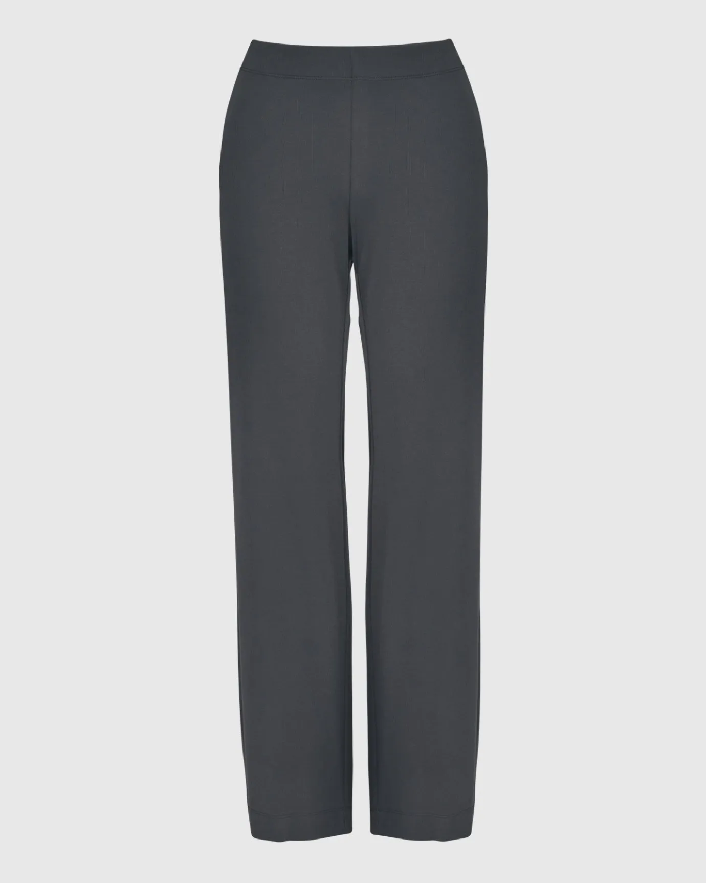 Women Alembika Pants & Skirts<Essential Straight Leg Pants, Charcoal