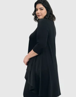 Women Alembika Tops & Tunics<Essential Swing Tunic Top, Black