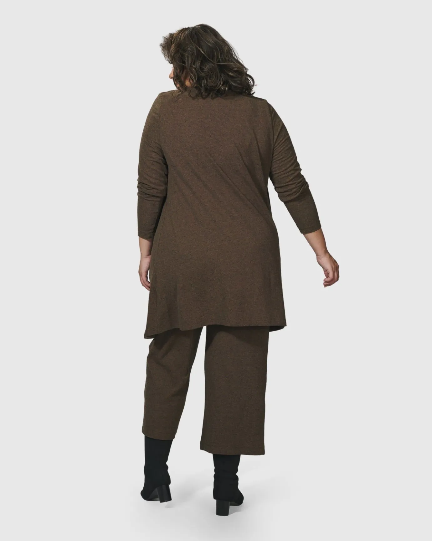 Women Alembika Tops & Tunics<Essential Swing Tunic Top, Brown