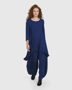Women Alembika Tops & Tunics<Essential Swing Tunic Top, Royal Blue