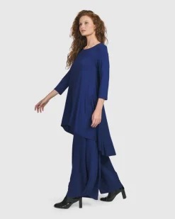 Women Alembika Tops & Tunics<Essential Swing Tunic Top, Royal Blue