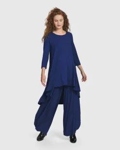 Women Alembika Tops & Tunics<Essential Swing Tunic Top, Royal Blue