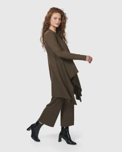 Women Alembika Plus<Essential Swing Tunic Top, Brown