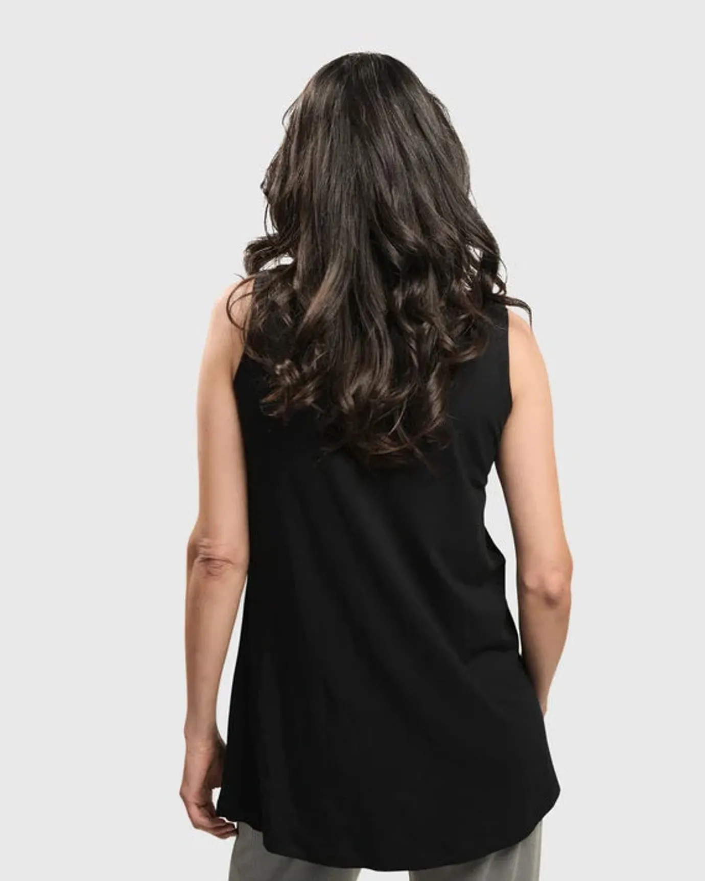 Women Alembika Plus<Essential Tank Top, Black