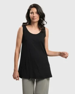 Women Alembika Tops & Tunics<Essential Tank Top, Black
