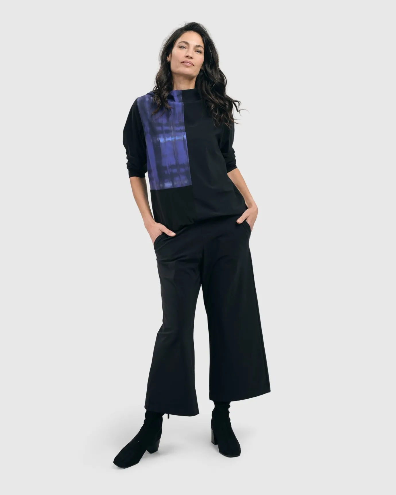 Women Alembika Plus<Essential Tekbika Cute Crop Pants, Black