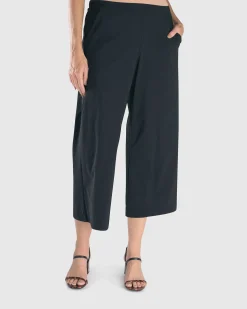 Women Alembika Pants & Skirts<Essential Tekbika Cute Crop Pants, Black