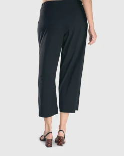 Women Alembika Pants & Skirts<Essential Tekbika Cute Crop Pants, Black