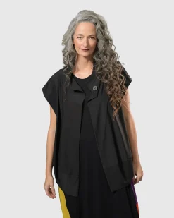 Women Alembika Plus<Essential Tekbika Go-To Vest Jacket, Black