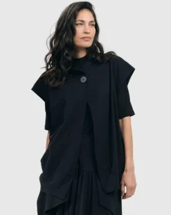 Women Alembika Jackets<Essential Tekbika Go-To Vest Jacket, Black