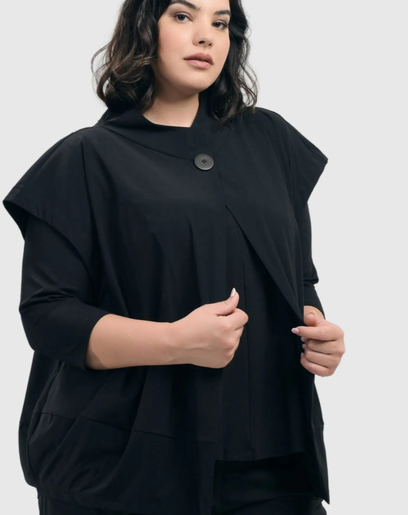 Women Alembika Jackets<Essential Tekbika Go-To Vest Jacket, Black