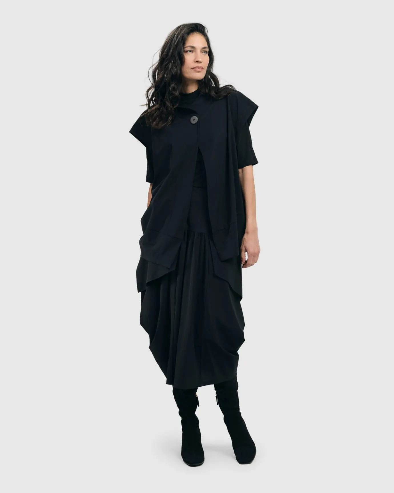 Women Alembika Jackets<Essential Tekbika Go-To Vest Jacket, Black
