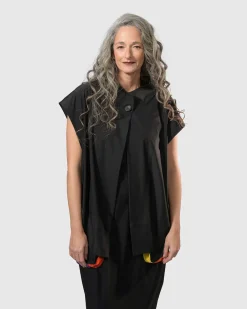 Women Alembika Jackets<Essential Tekbika Go-To Vest Jacket, Black