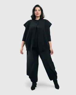 Women Alembika Jackets<Essential Tekbika Go-To Vest Jacket, Black