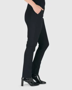 Women Alembika Pants & Skirts<Essential Tekbika J-Pocket Slim Pants, Black