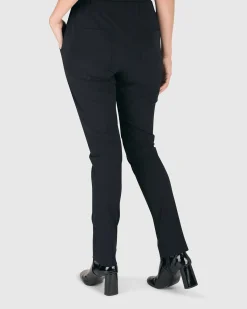Women Alembika Pants & Skirts<Essential Tekbika J-Pocket Slim Pants, Black