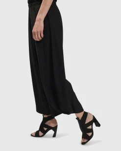 Women Alembika Pants & Skirts<Essential Tekbika Pocket Punto Pants, Black