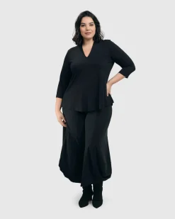 Women Alembika Plus<Essential Tekbika Punto Pants, Black