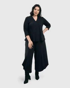 Women Alembika Plus<Essential Tekbika Punto Pants, Black
