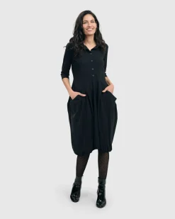Women Alembika Plus<Essential Tekbika Signature Pocket Dress, Black