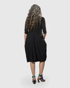 Women Alembika Plus<Essential Tekbika Signature Pocket Dress, Black