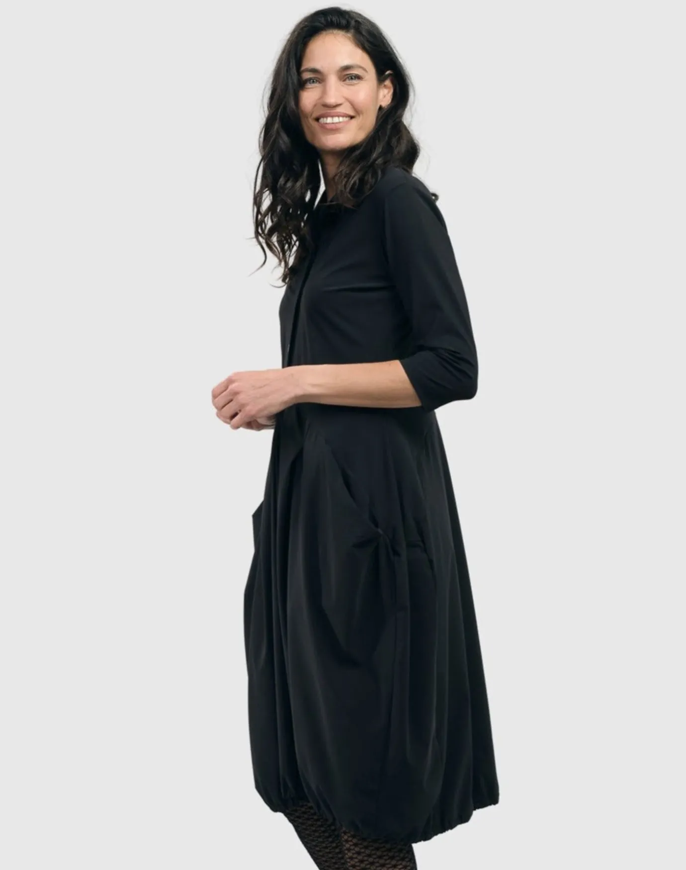 Women Alembika Plus<Essential Tekbika Signature Pocket Dress, Black