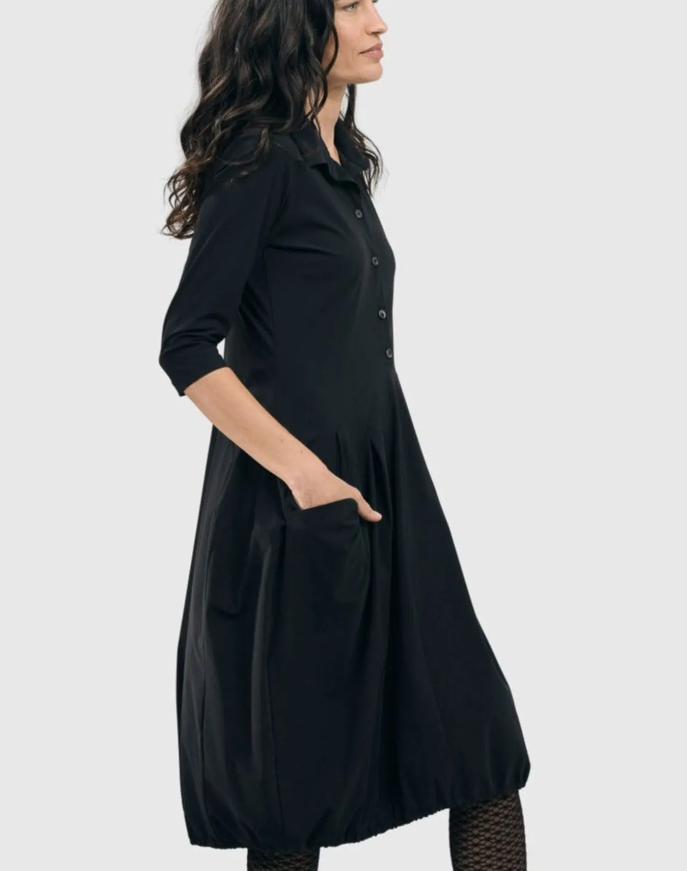 Women Alembika Plus<Essential Tekbika Signature Pocket Dress, Black