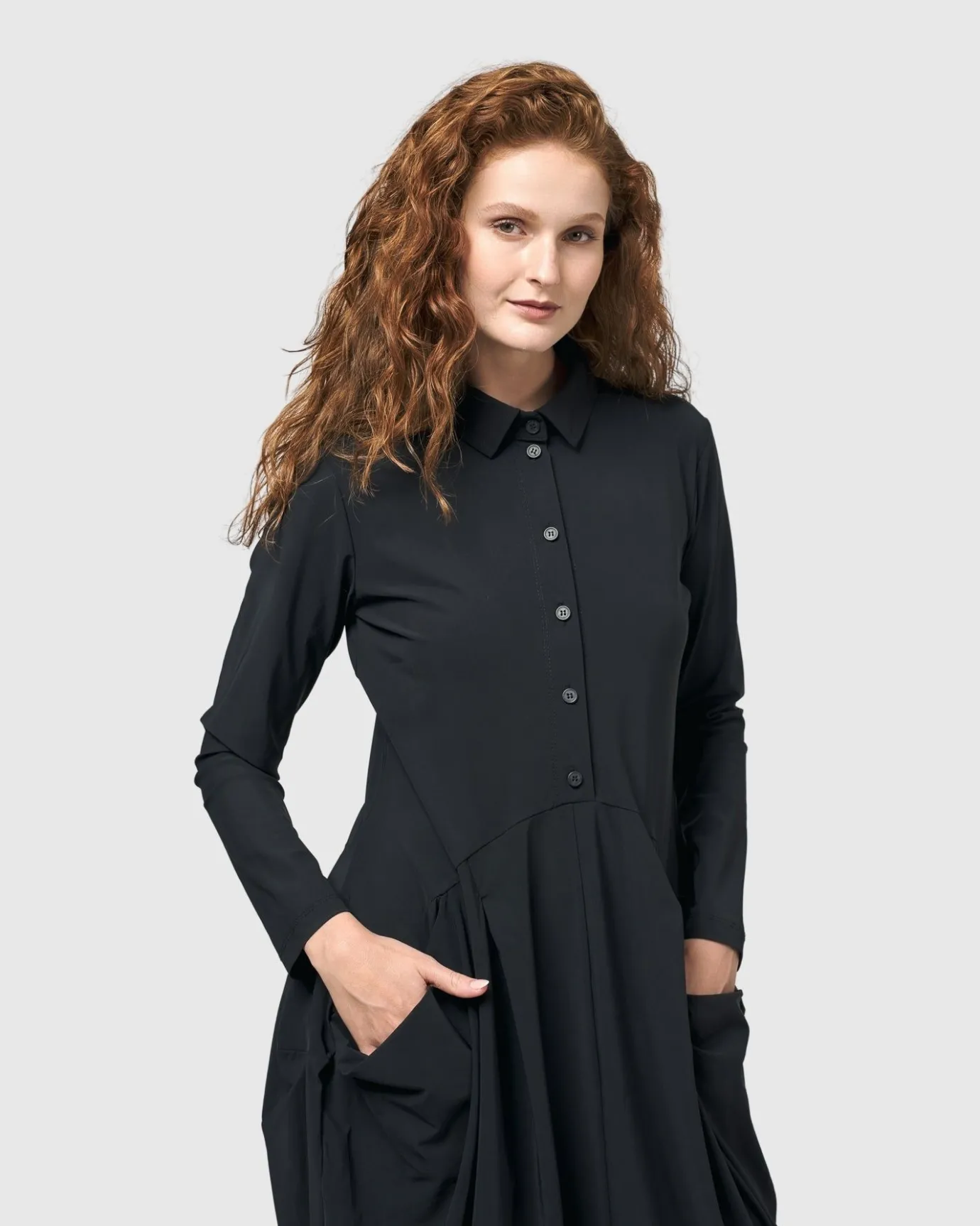 Women Alembika Plus<Essential Tekbika Signature Pocket Dress, Black