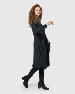 Women Alembika Plus<Essential Tekbika Signature Pocket Dress, Black