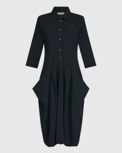 Women Alembika Dresses<Essential Tekbika Signature Pocket Dress, Black
