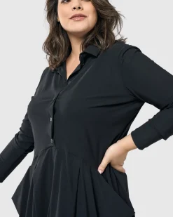 Women Alembika Dresses<Essential Tekbika Signature Pocket Dress, Black