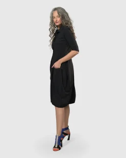 Women Alembika Dresses<Essential Tekbika Signature Pocket Dress, Black
