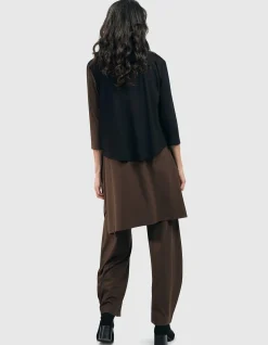 Women Alembika Jackets<Essential 2-Tone Crop Cardigan, Coffee