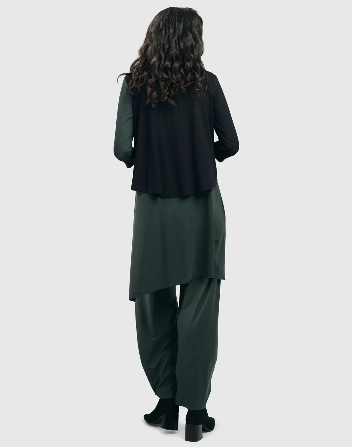 Women Alembika Jackets<Essential 2-Tone Crop Cardigan, Green