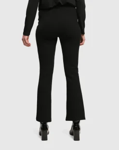 Women Alembika Pants & Skirts<Essential Toned Up Flare Pants, Black