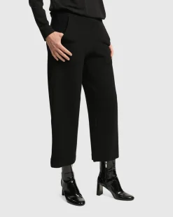 Women Alembika Pants & Skirts<Essential Toned Up Flare Pants, Black