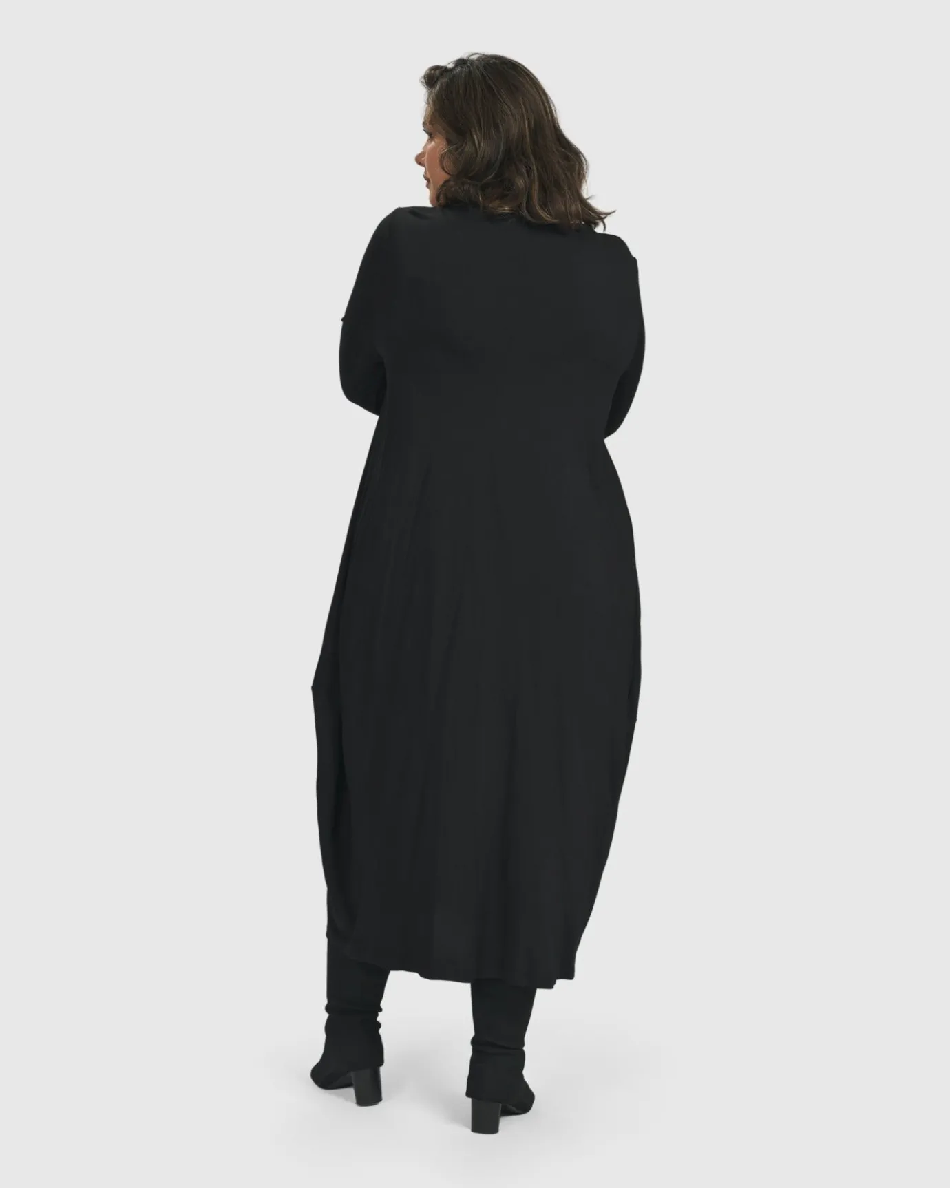 Women Alembika Dresses<Essential Toned Up Midi Dress, Black